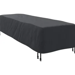 vidaXL Accesorios Para Muebles De Jardín-Funda para Loungers Liso Negro 74 x 210 x 40 cm tela