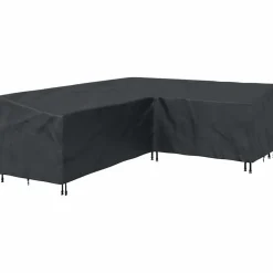 vidaXL Accesorios Para Muebles De Jardín-Funda para muebles Negro 250 x 180 x 80 cm Tela Oxford 420D