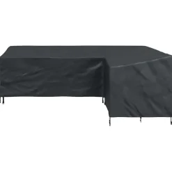 vidaXL Accesorios Para Muebles De Jardín-Funda para muebles Negro 250 x 180 x 80 cm Tela Oxford 420D