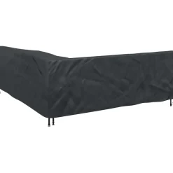 vidaXL Accesorios Para Muebles De Jardín-Funda para muebles Negro 235 x 235 x 85 cm Tela Oxford 210D