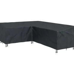 vidaXL Accesorios Para Muebles De Jardín-Funda para muebles Negro 250 x 180 x 80 cm Tela Oxford 420D