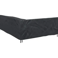 vidaXL Accesorios Para Muebles De Jardín-Funda para muebles Negro 250 x 180 x 80 cm Tela Oxford 600D