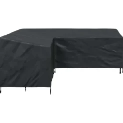 vidaXL Funda para muebles Negro 235 x 235 x 85 cm Tela Oxford 420D Best