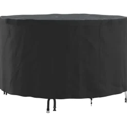 vidaXL Accesorios Para Muebles De Jardín-Funda para muebles Negro 102 x 102 x 71 cm Tela Oxford 420D