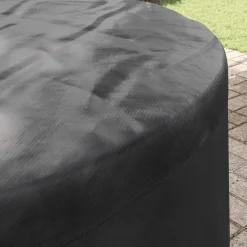 vidaXL Accesorios Para Muebles De Jardín-Funda para muebles Negro 102 x 102 x 71 cm Tela Oxford 420D