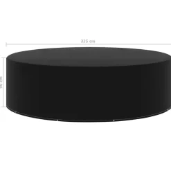 vidaXL Accesorios Para Muebles De Jardín-Funda para muebles de jardín 10 ojales 325x90 cm