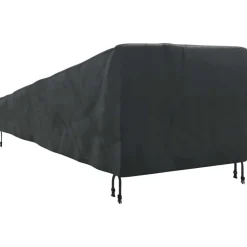 vidaXL Funda para muebles de exterior Negro 195 x 76 x 82 cm Outlet