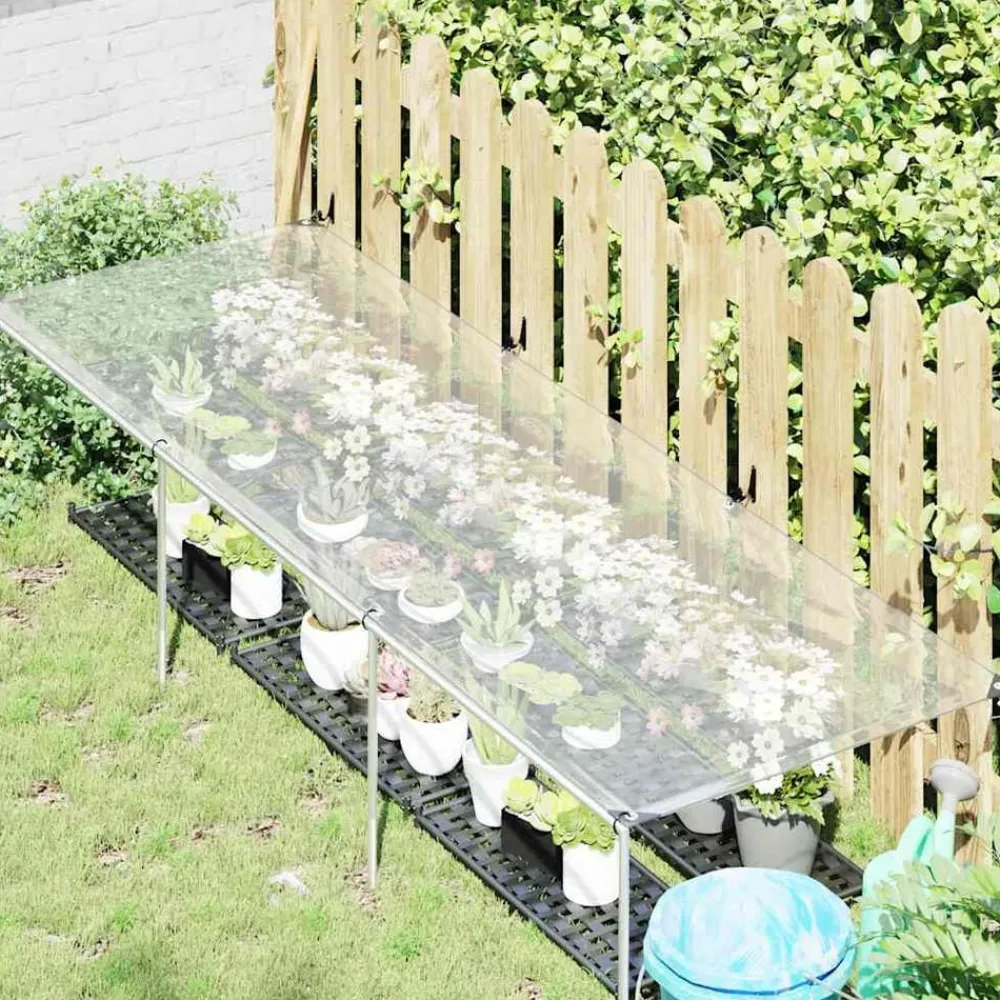 vidaXL Jardín-Funda para plantas con ojales 1x3 m Polietileno