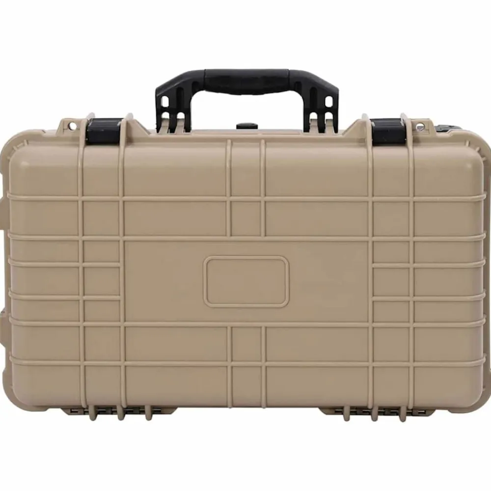 vidaXL Cámaras Y Objetivos-Funda rígida de equipaje Arena 56 x 35 x 23 cm