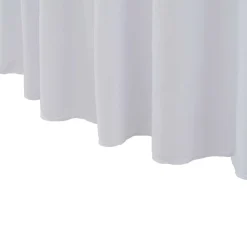 vidaXL Decoración-Fundas elásticas para mesa 2 uds con falda 120x74 cm
