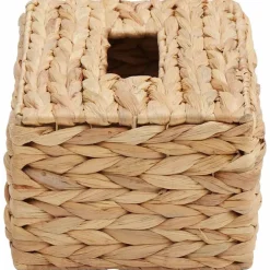 vidaXL Accesorios Para El Baño-Fundas para Cajas de Tejido 2 pcs Jacinto de agua Natural