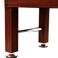 vidaXL Futbolín de acero 60 kg marrón 140x74,5x87,5 cm Marr&oacute;n