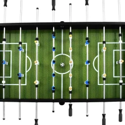 vidaXL Juegos De Interior-Futbolín de acero 60 kg 140x74,5x87,5 cm