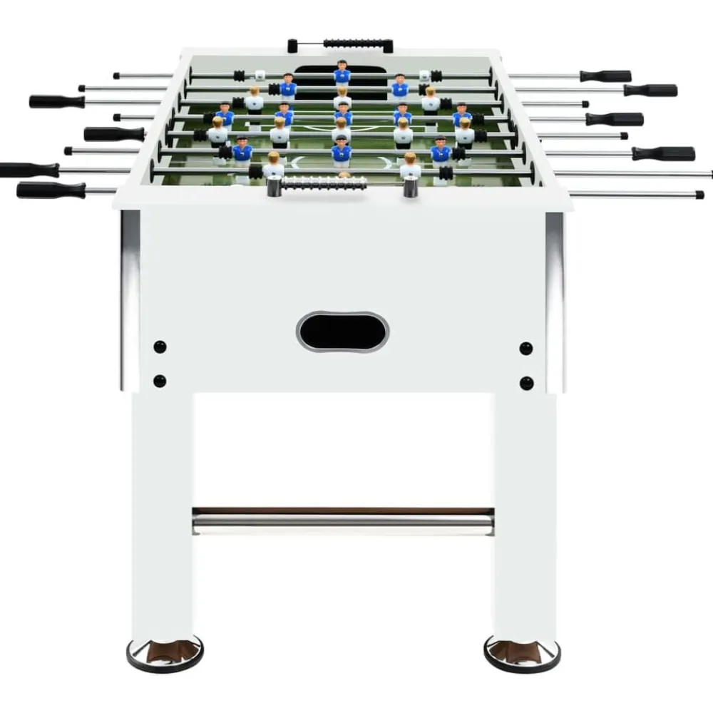 vidaXL Juegos De Interior-Futbolín de acero 60 kg 140x74,5x87,5 cm
