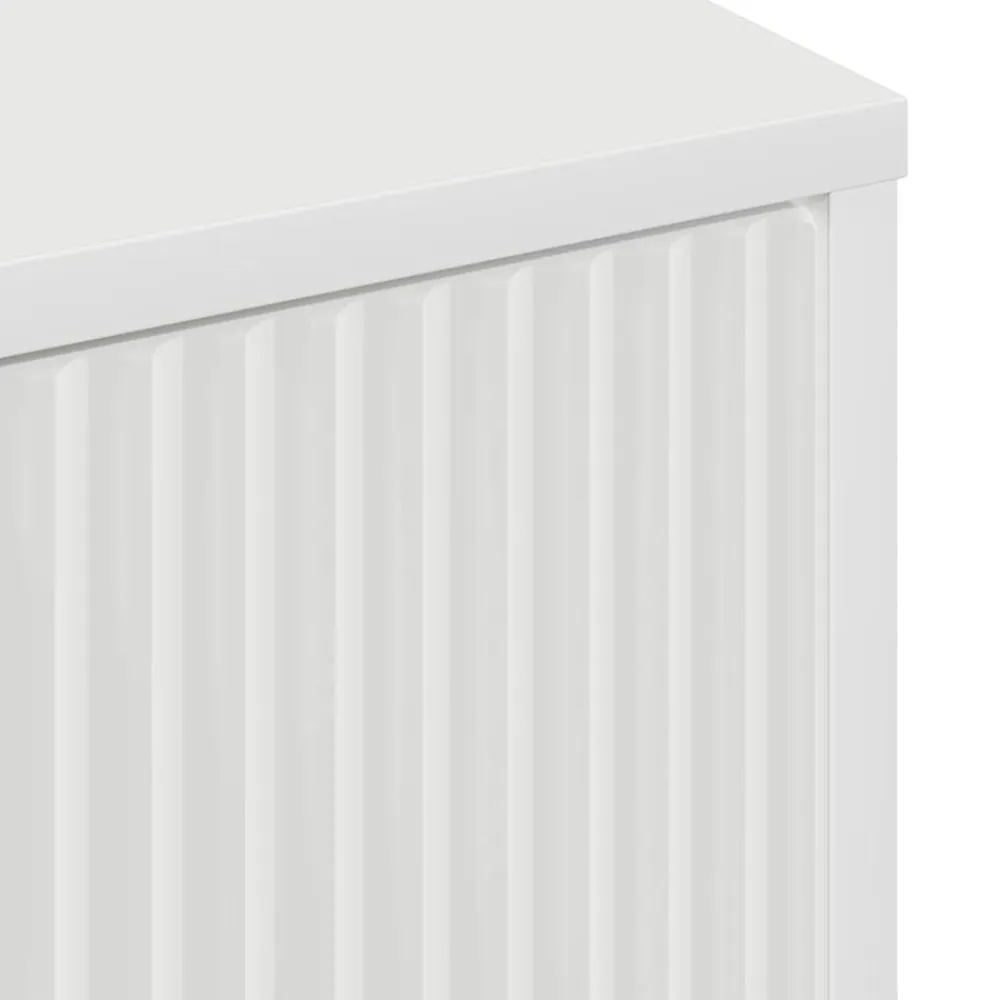 vidaXL Gabinete de Baño 39 x 23,5 x 65 cm Madera contrachapada & Metal White Hot