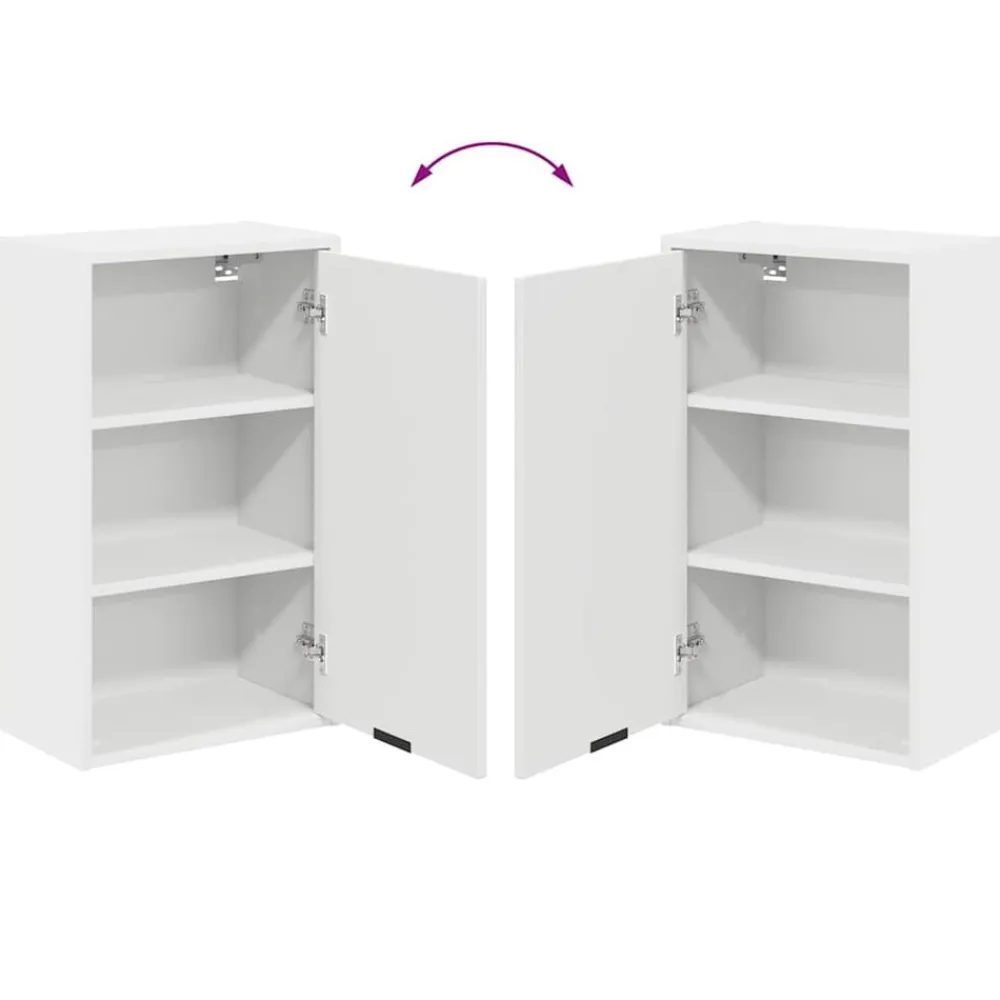 vidaXL Gabinete de Baño 39 x 23,5 x 65 cm Madera contrachapada & Metal White Hot