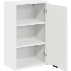 vidaXL Gabinete de Baño 39 x 23,5 x 65 cm Madera contrachapada & Metal White Hot