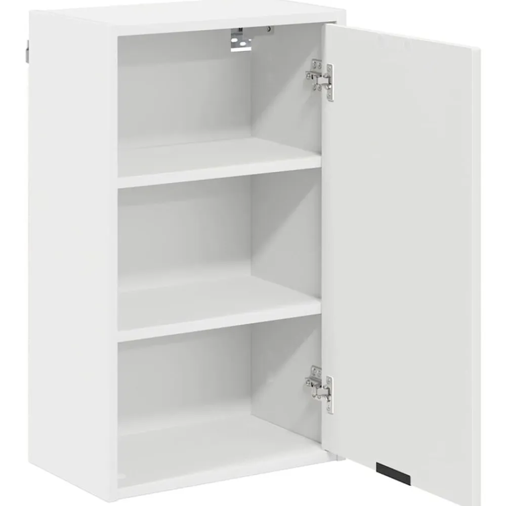 vidaXL Gabinete de Baño 39 x 23,5 x 65 cm Madera contrachapada & Metal White Hot