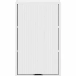 vidaXL Gabinete de Baño 39 x 23,5 x 65 cm Madera contrachapada & Metal White Hot