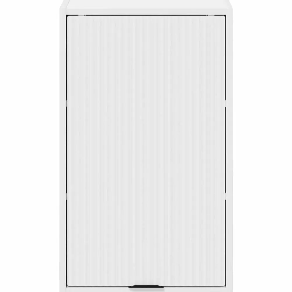 vidaXL Gabinete de Baño 39 x 23,5 x 65 cm Madera contrachapada & Metal White Hot