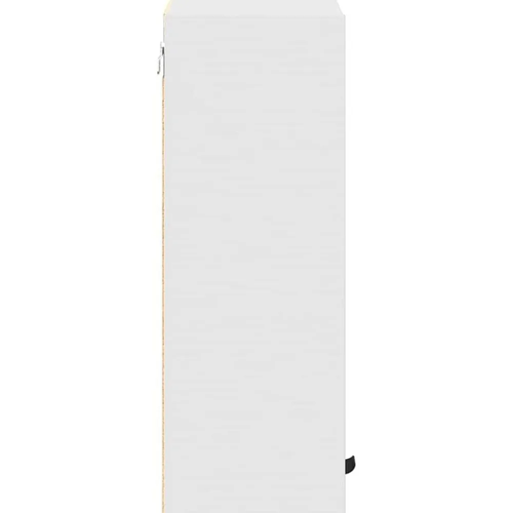 vidaXL Gabinete de Baño 39 x 23,5 x 65 cm Madera contrachapada & Metal White Hot