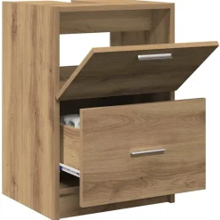 vidaXL Gabinete de Baño con cajón Roble artesanal 40 x 37 x 59 cm Roble artisan Outlet