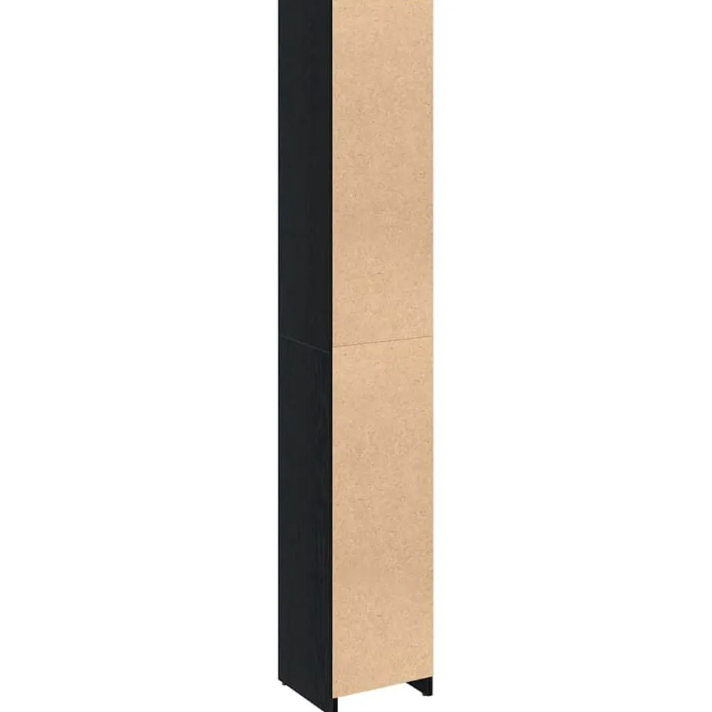 vidaXL Conjuntos De Muebles-Gabinete de Baño con puerta 30 x 30 x 183,5 cm