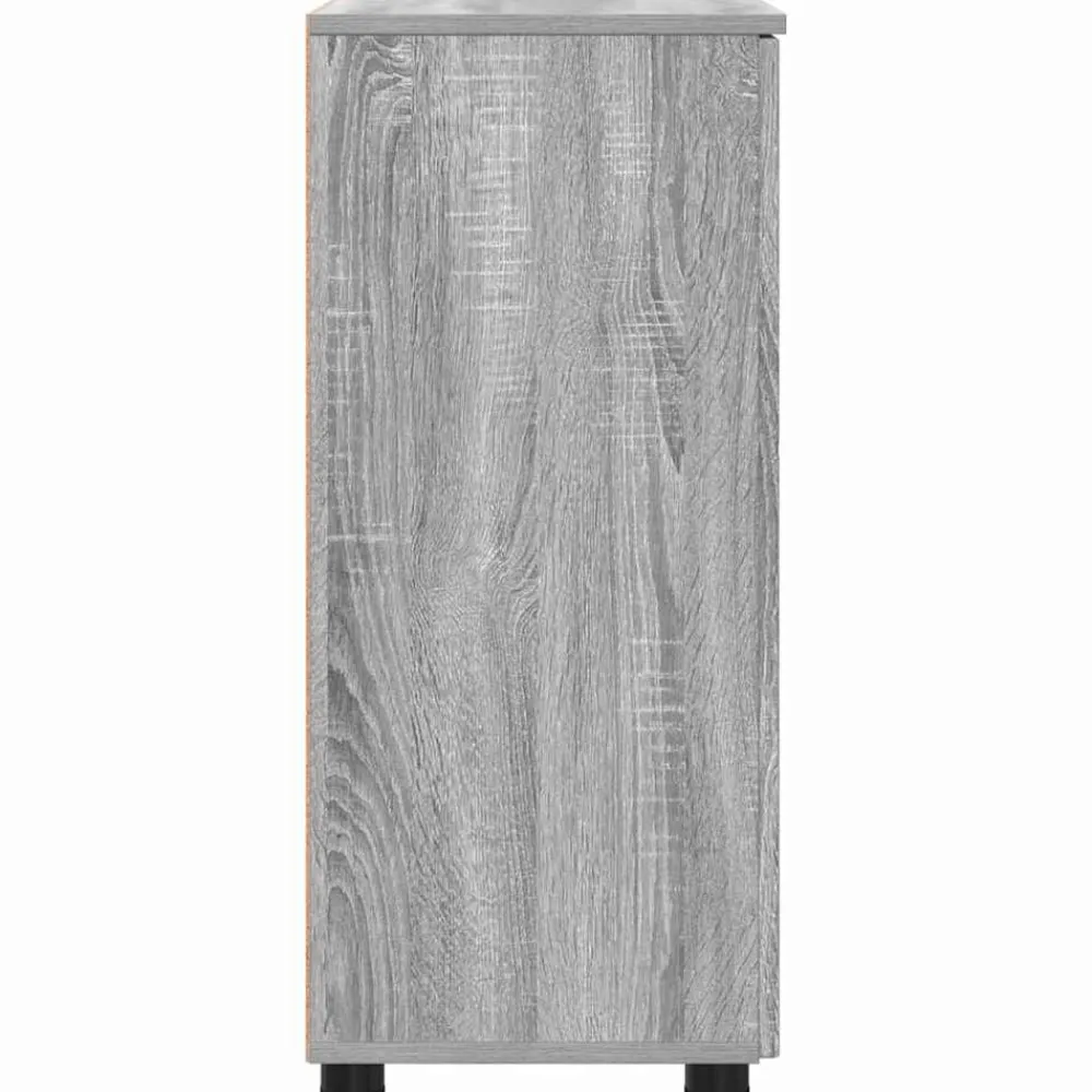 vidaXL Armarios Y Almacenamiento-Gabinete de Baño con almacenamiento 60 x 35 x 80 cm