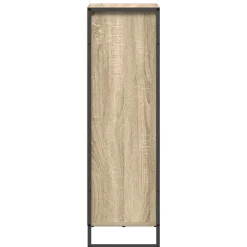 vidaXL Gabinete de Baño Sonoma 40 x 30 x 100 cm Madera contrachapada Roble Sonoma Discount