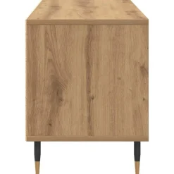 vidaXL Muebles Tv-Gabinete de TV con cajón Roble artesanal 100 x 34,5 x 44,5 cm