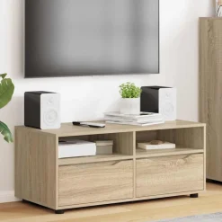 vidaXL Muebles Tv-Gabinete de TV con cajón 100 x 48 x 43 cm