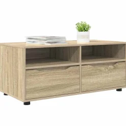 vidaXL Muebles Tv-Gabinete de TV con cajón 100 x 48 x 43 cm