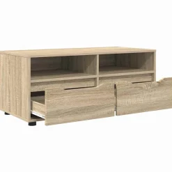 vidaXL Muebles Tv-Gabinete de TV con cajón 100 x 48 x 43 cm