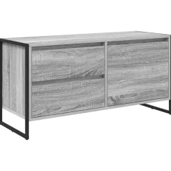vidaXL Gabinete de TV con cajón 100 x 36 x 49.5 cm Gris sonoma Clearance