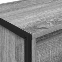 vidaXL Gabinete de TV con cajón 100 x 36 x 49.5 cm Gris sonoma Clearance