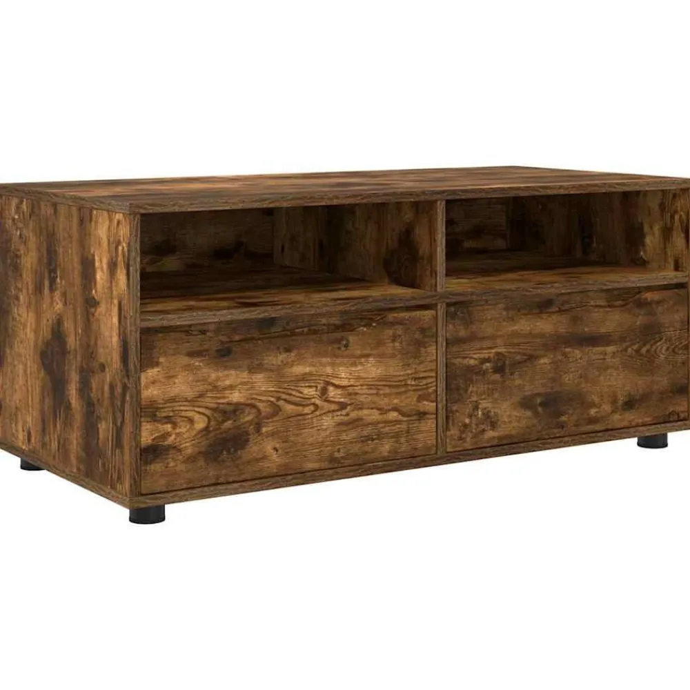 vidaXL Muebles Tv-Gabinete de TV con cajón 100 x 48 x 43 cm