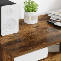 vidaXL Muebles Tv-Gabinete de TV con cajón 100 x 48 x 43 cm