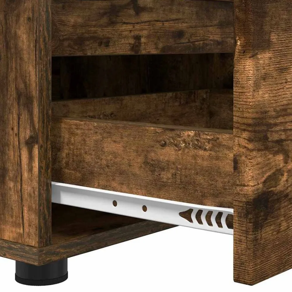 vidaXL Muebles Tv-Gabinete de TV con cajón 100 x 48 x 43 cm