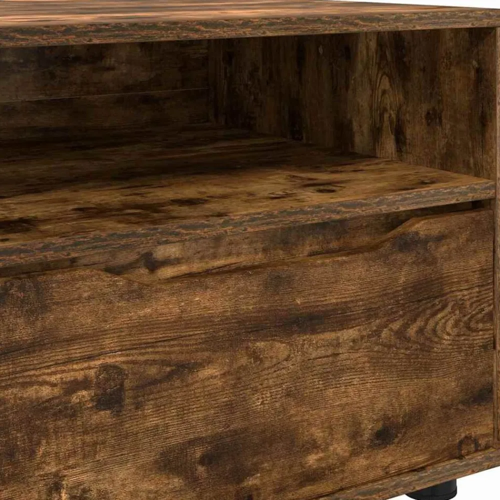 vidaXL Muebles Tv-Gabinete de TV con cajón 100 x 48 x 43 cm