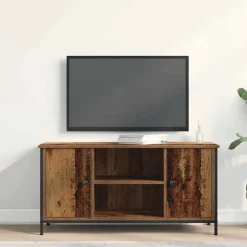 vidaXL Gabinete de TV 100 x 40 x 50 cm Madera vieja Clearance