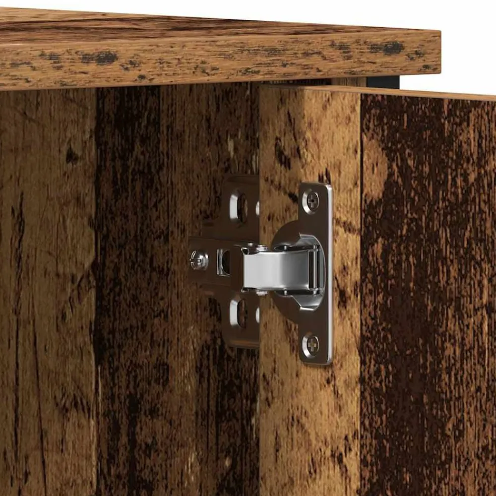vidaXL Gabinete de TV 100 x 40 x 50 cm Madera vieja Clearance