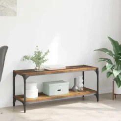 vidaXL Gabinete de TV 100x33x41cm Madera vieja Best