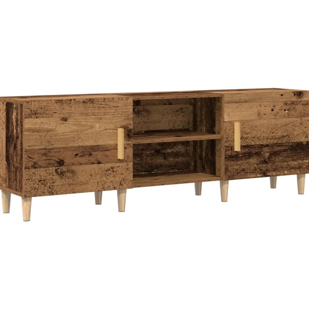 vidaXL Gabinete de TV 150 x 30 x 50 cm Madera vieja Online
