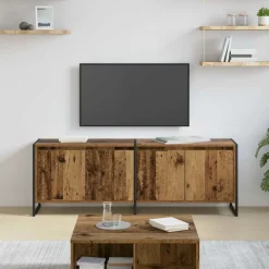 vidaXL Muebles Tv-Gabinete de TV 140 x 36 x 49.5 cm