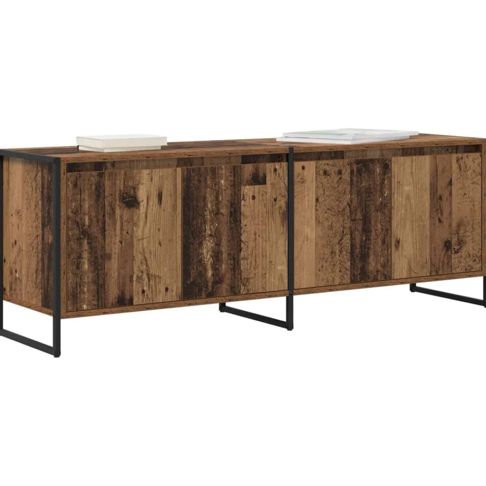 vidaXL Muebles Tv-Gabinete de TV 140 x 36 x 49.5 cm