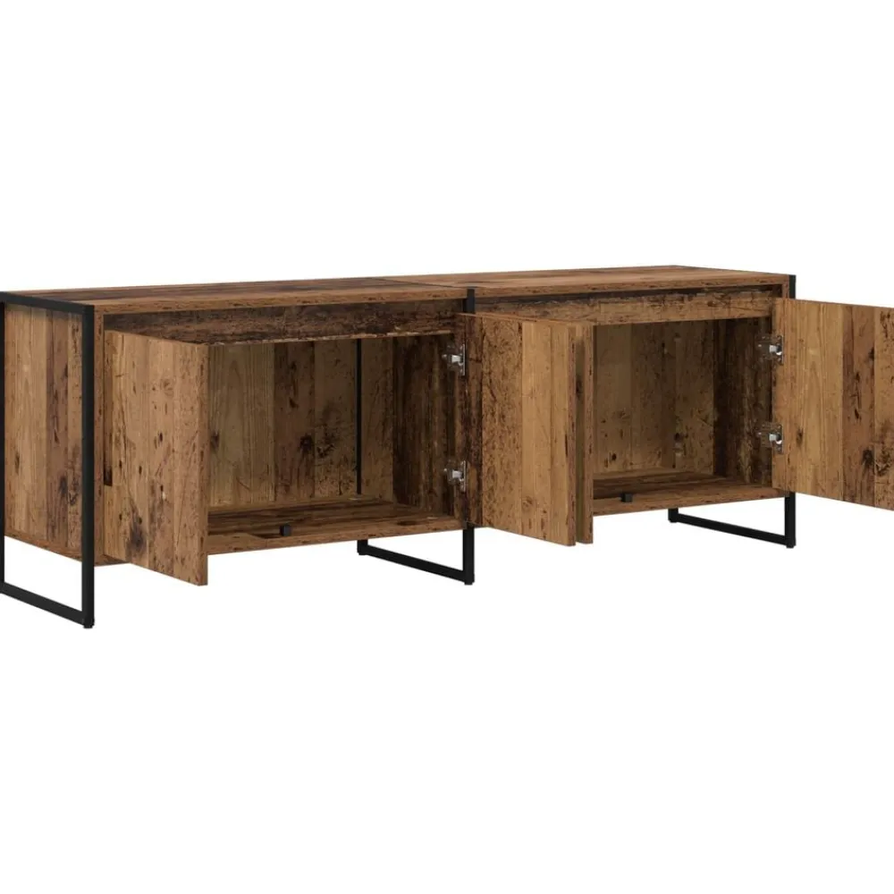 vidaXL Muebles Tv-Gabinete de TV 140 x 36 x 49.5 cm