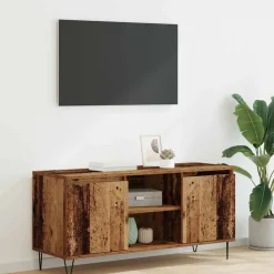 vidaXL Gabinete de TV 104 x 35 x 50 cm Madera vieja