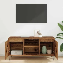 vidaXL Gabinete de TV 104 x 35 x 50 cm Madera vieja