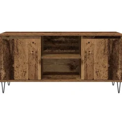 vidaXL Gabinete de TV 104 x 35 x 50 cm Madera vieja
