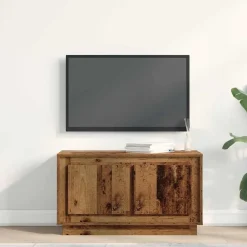 vidaXL Gabinete de TV 80 x 35 x 45 cm Madera vieja Online